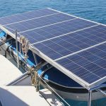 Solar power for ship