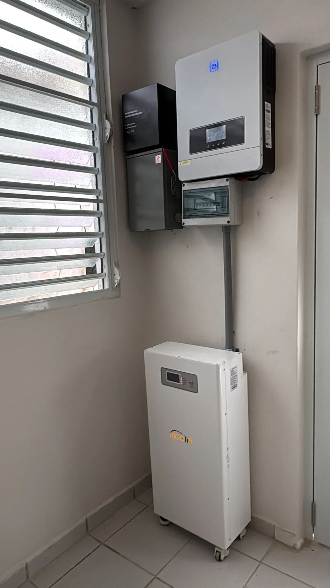 15 KWh lifepo4 battery installation project