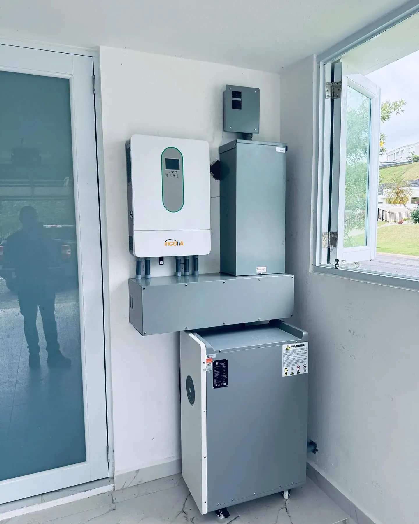 10 KW solar power installation project